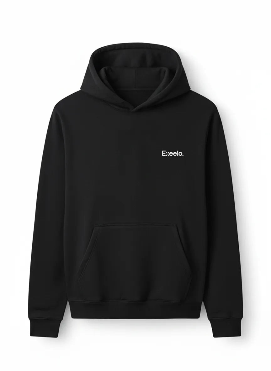 Men’s Classic Pullover Hoodie in premium cotton fleece – Exeelo.pk